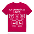 ICH UNTERSTÜTZE LGBTQ – Likör, Grill, Bier, Titten, Quickie – Herren Premium Bio T-Shirt Fuchsia