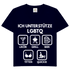 ICH UNTERSTÜTZE LGBTQ – Likör, Grill, Bier, Titten, Quickie – Damen V-Neck T-Shirt Deep Navy