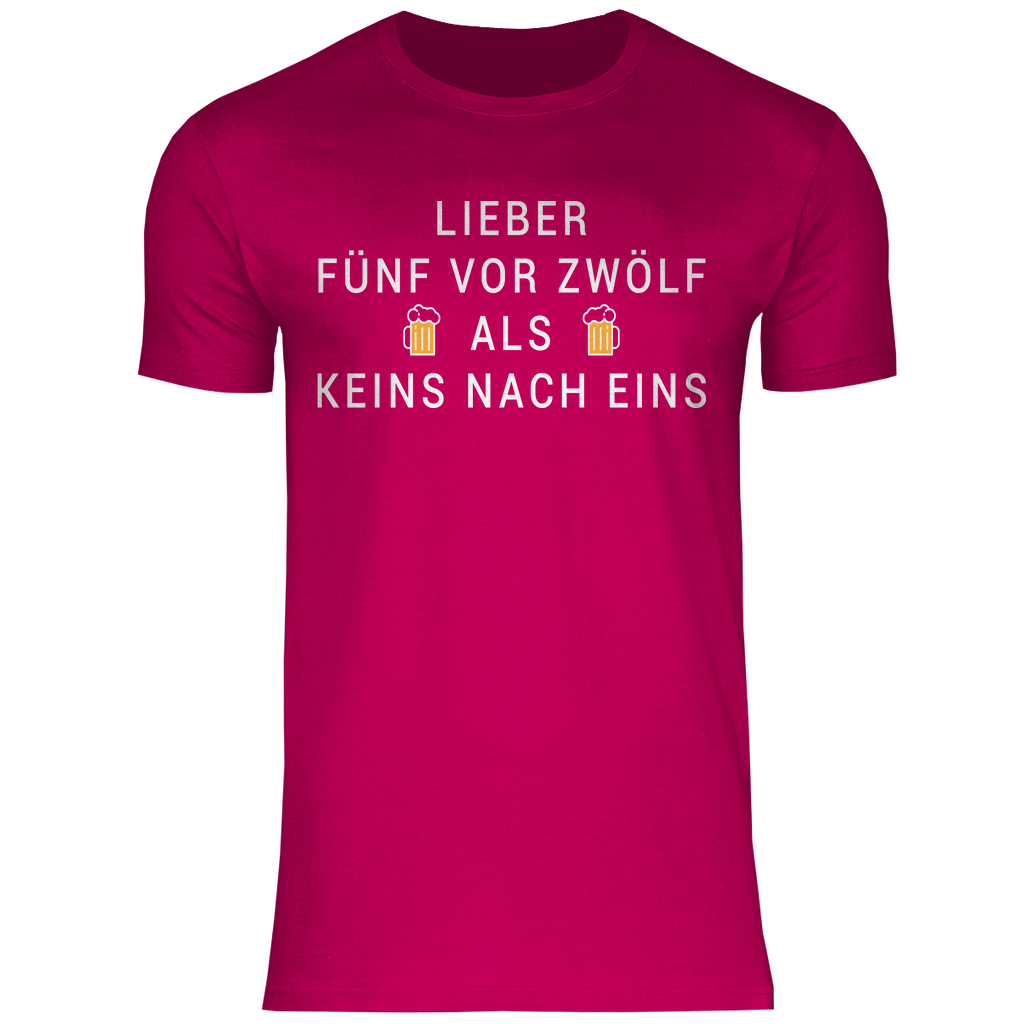 Lieber fünf vor zwölf als keins nach eins - Herren Shirt Sorbet