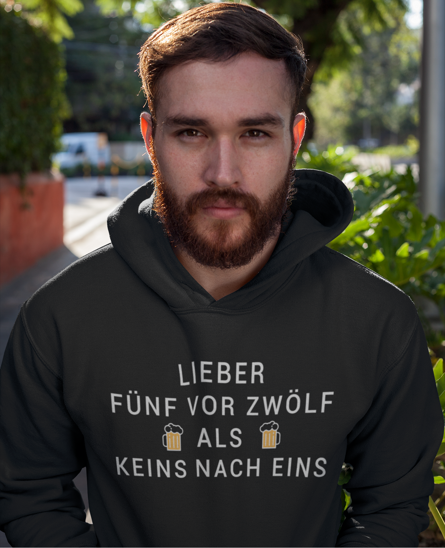 Lieber fünf vor zwölf als keins nach eins - Unisex Hoodie