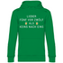 Lieber fünf vor zwölf als keins nach eins - Unisex Hoodie Kelly Green