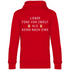 Lieber fünf vor zwölf als keins nach eins - Unisex Hoodie Red