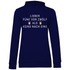 Lieber fünf vor zwölf als keins nach eins - Damen Hoodie Navy Blue