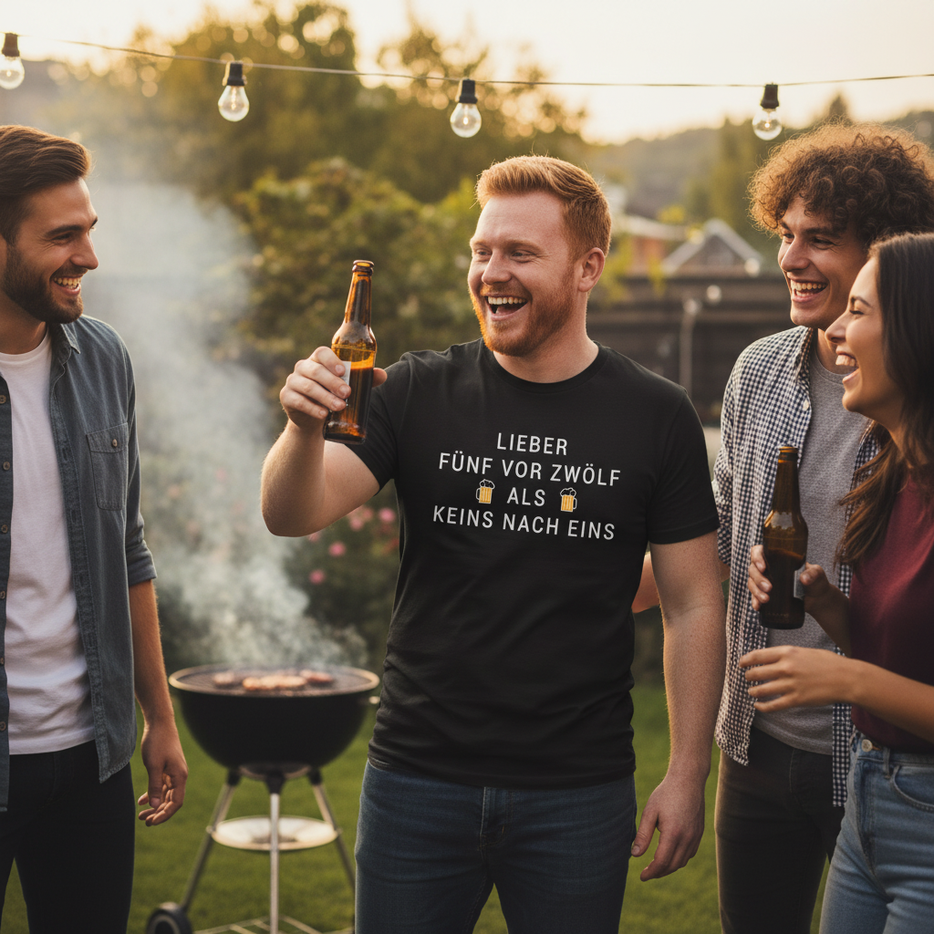 Lieber fünf vor zwölf als keins nach eins - Herren Shirt