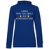 Lieber fünf vor zwölf als keins nach eins - Damen Hoodie Royal