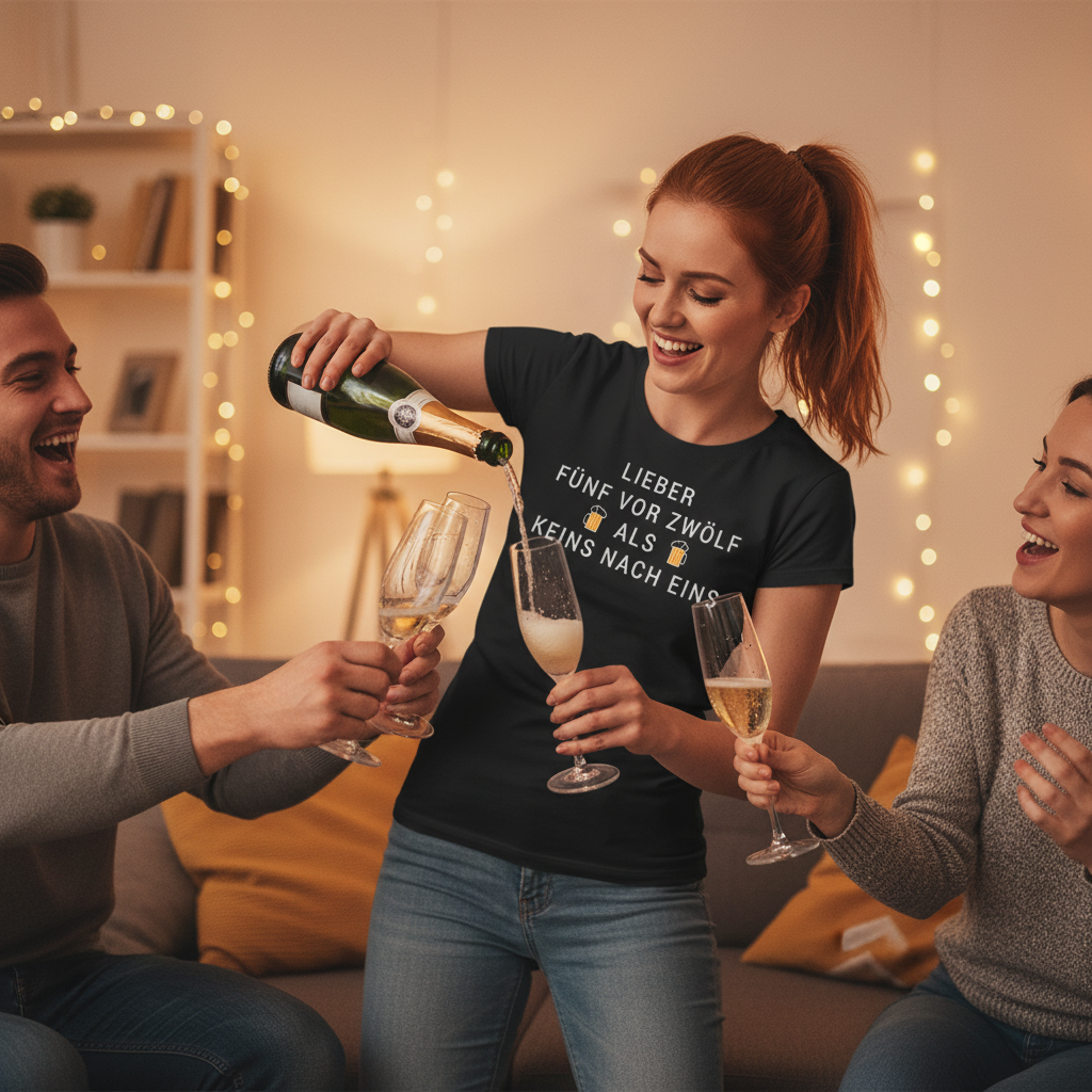 Lieber fünf vor zwölf als keins nach eins - Damenshirt