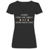 Lieber fünf vor zwölf als keins nach eins - V-Neck Damenshirt Black