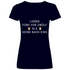 Lieber fünf vor zwölf als keins nach eins - V-Neck Damenshirt Deep Navy