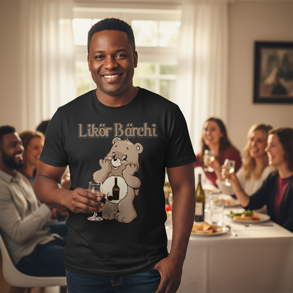 Likör Bärchi - Glücksbärchi - Herren Shirt