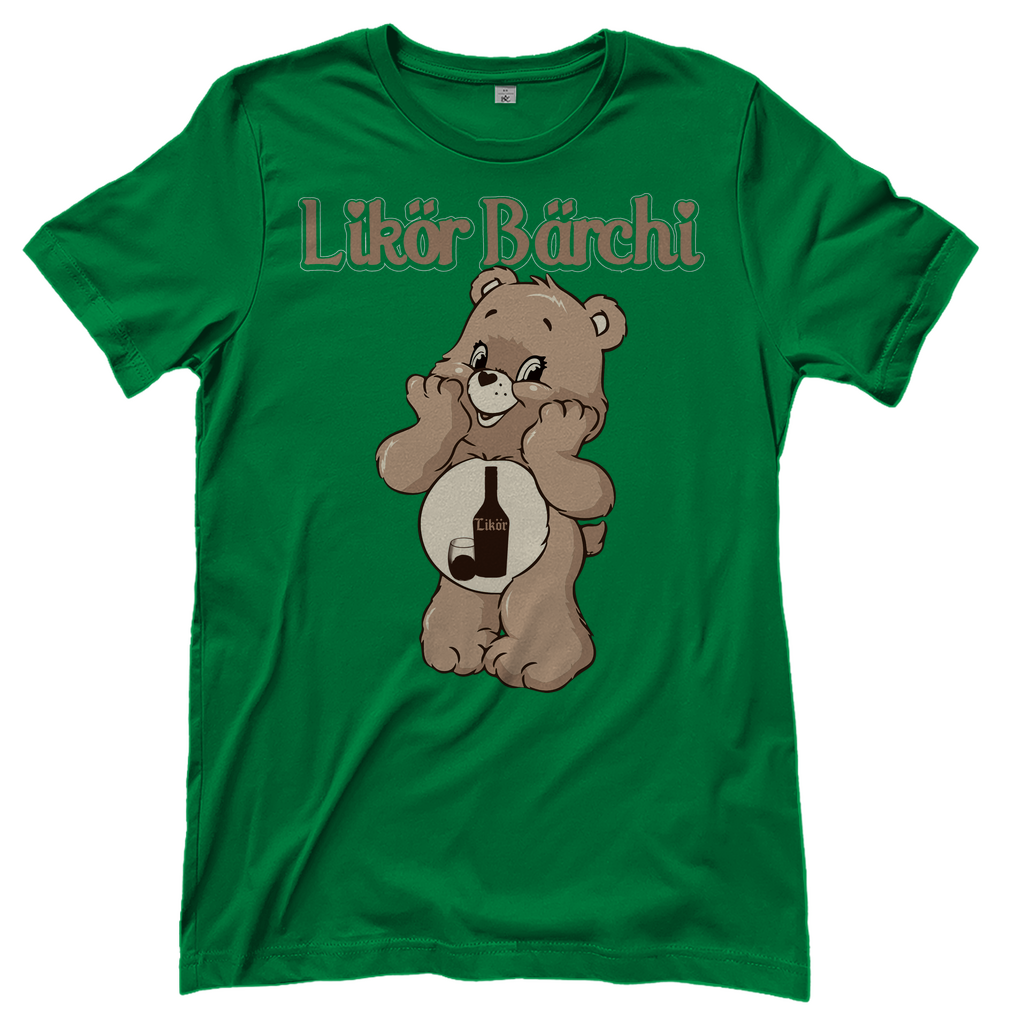 LIkör Bärchi - Glücksbärchi - Damenshirt Kelly Green