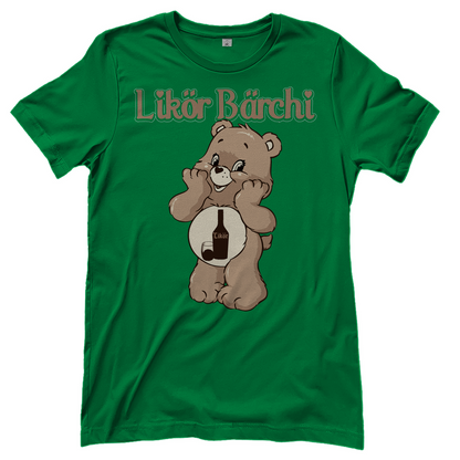 LIkör Bärchi - Glücksbärchi - Damenshirt Kelly Green