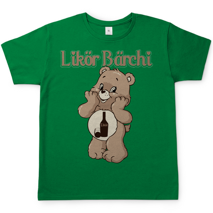 Likör Bärchi - Glücksbärchi - Herren Shirt Kelly Green