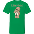 Likör Bärchi - Glücksbärchi - Herren V-Neck Shirt Kelly Green