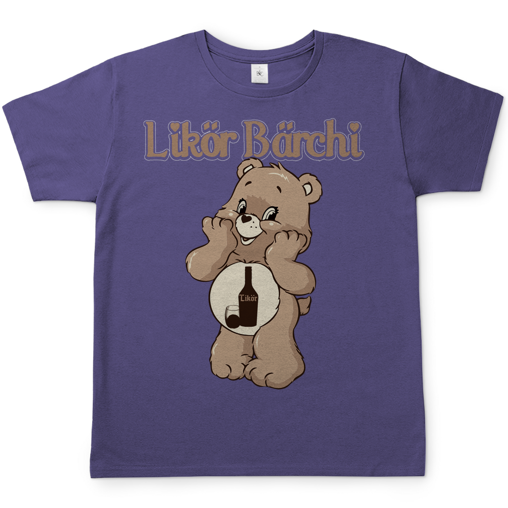 Likör Bärchi - Glücksbärchi - Herren Shirt Millennial Lilac