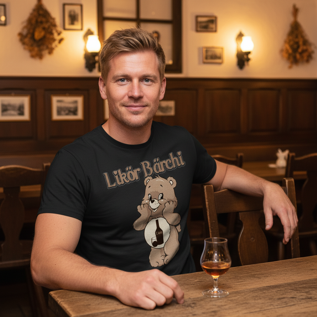 Likör Bärchi - Glücksbärchi - Herren Shirt
