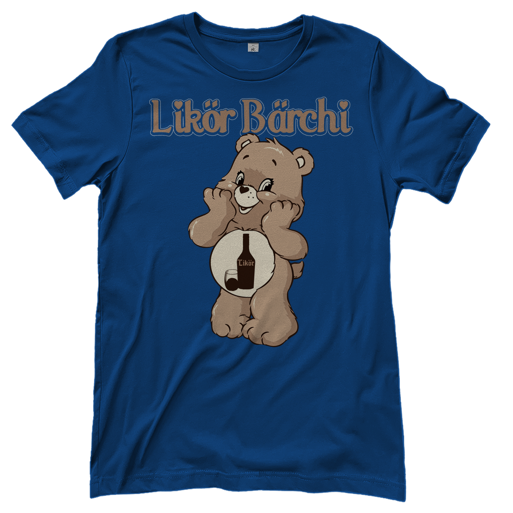 LIkör Bärchi - Glücksbärchi - Damenshirt Royal Blue