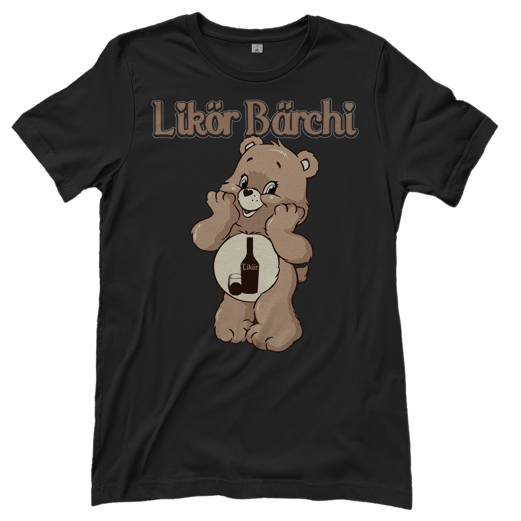 LIkör Bärchi - Glücksbärchi - Damenshirt Black