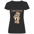 Likör Bärchi - Glücksbärchi - V-Neck Damenshirt Black
