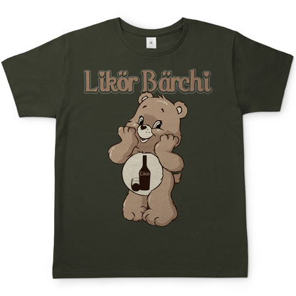 Likör Bärchi - Glücksbärchi - Herren Shirt Urban Khaki