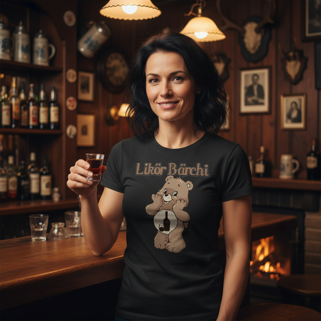 LIkör Bärchi - Glücksbärchi - Damenshirt