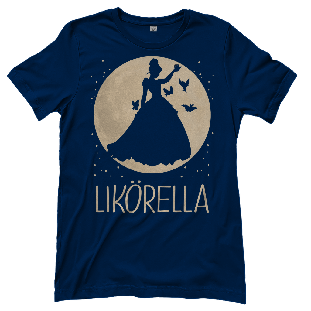 Mond Prinzessin - Likörella - Damenshirt Navy