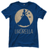 Mond Prinzessin - Likörella - Damenshirt Royal Blue
