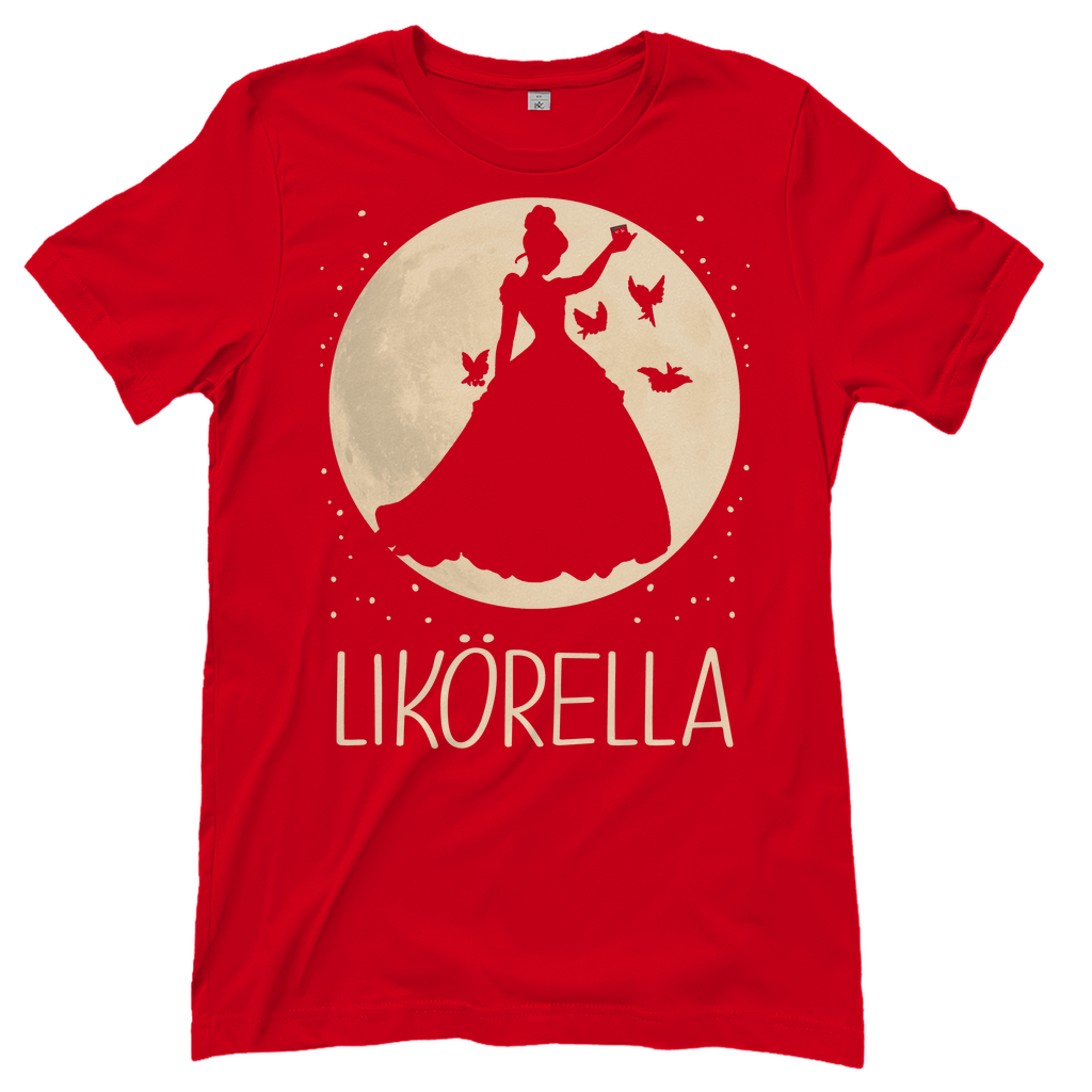 Mond Prinzessin - Likörella - Damenshirt Red
