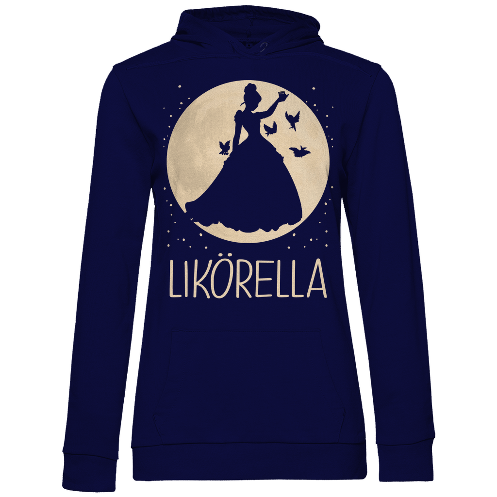 Mond Prinzessin - Likörella - Damen Hoodie Navy Blue