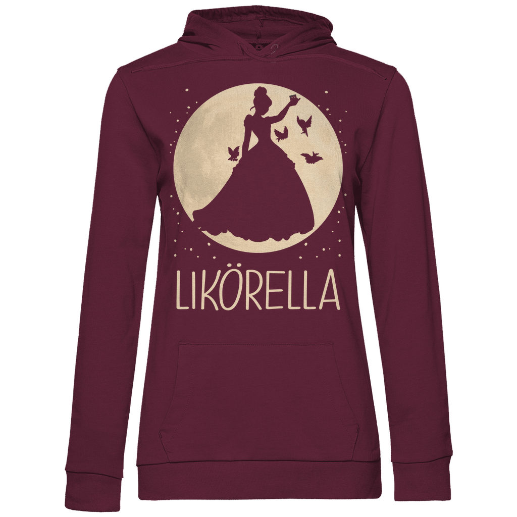 Mond Prinzessin - Likörella - Damen Hoodie Wine