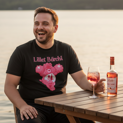 Herren Shirt getragen Lillet Bärchi Terrassen Session am See Sommerabend Aperitif Genießer entspannte Atmosphäre