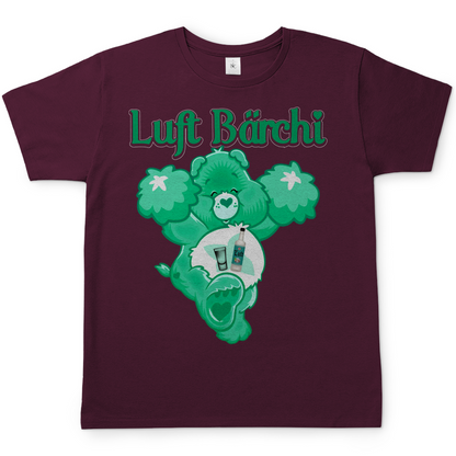 Luft Bärchi - Glücksbärchi - Herren Shirt Burgundy