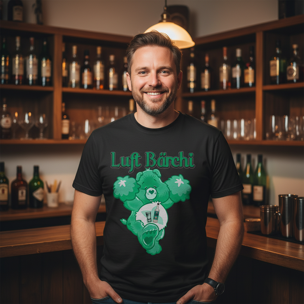 Luft Bärchi - Glücksbärchi - Herren Shirt