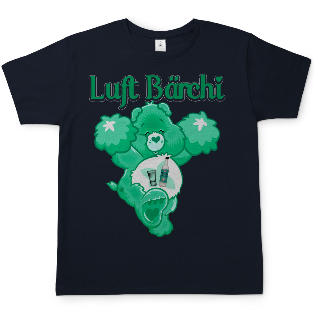 Luft Bärchi - Glücksbärchi - Herren Shirt Navy