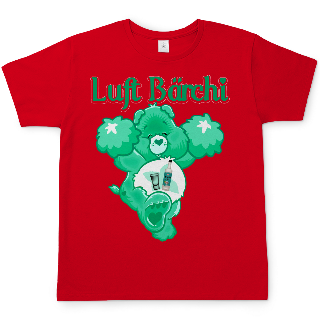 Luft Bärchi - Glücksbärchi - Herren Shirt Red