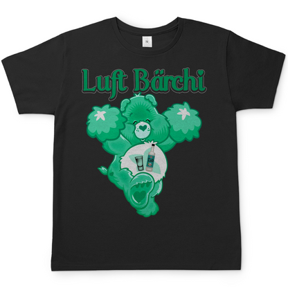 Luft Bärchi - Glücksbärchi - Herren Shirt Black
