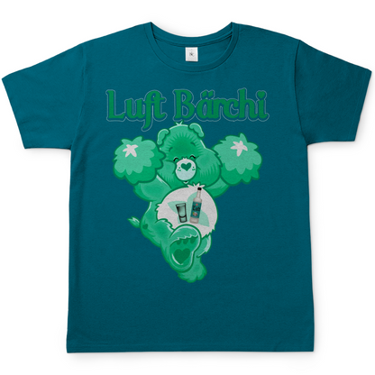 Luft Bärchi - Glücksbärchi - Herren Shirt Diva Blue