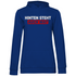 Hinten steht auch wat - Beidseitiger Druck - Damen Hoodie Royal