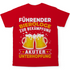 Führender Bierologe zur Bekämpfung akuter Unterhopfung - Herren Shirt Red