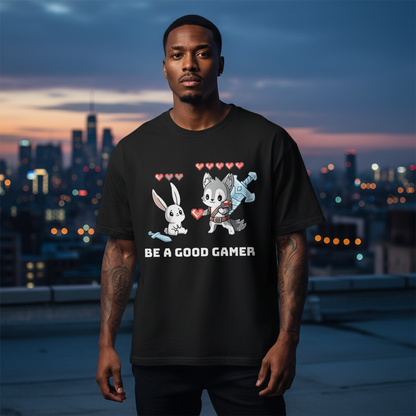 Jack &amp; Jones Oversize Be A Good Gamer Herren T-Shirt