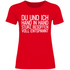 Du und ich Hand in Hand - Damenshirt Red