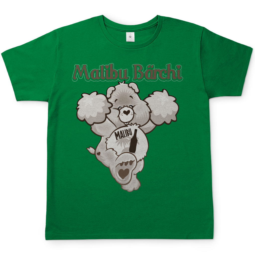 Malibu Bärchi - Glücksbärchi - Herren Shirt Kelly Green