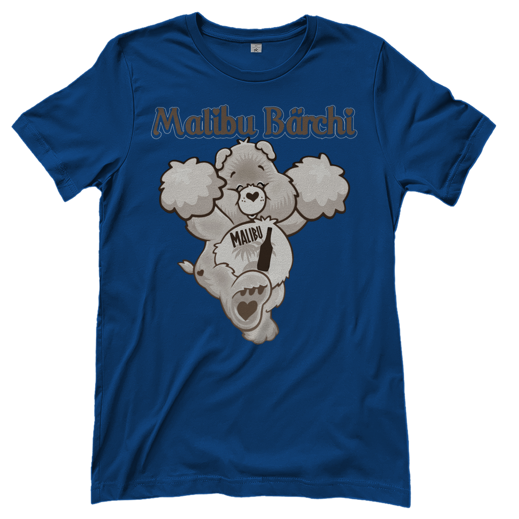 Malibu Bärchi - Glücksbärchi - Damenshirt Royal Blue