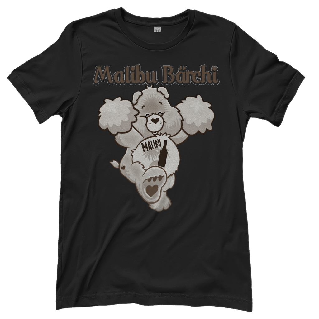 Malibu Bärchi - Glücksbärchi - Damenshirt Black