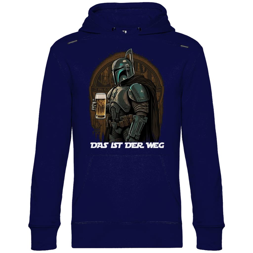 Das ist der Weg - Mandalorian Bier - Unisex Hoodie Navy Blue