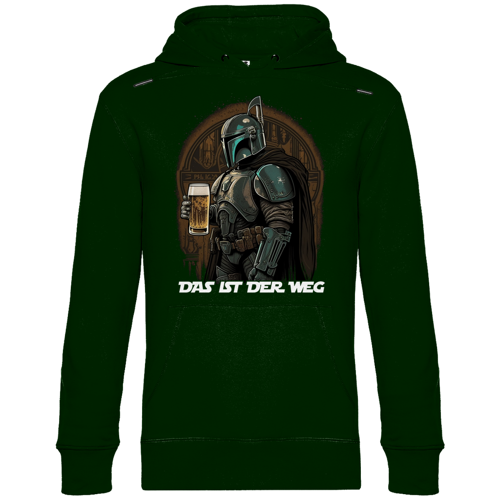 Das ist der Weg - Mandalorian Bier - Unisex Hoodie Forest Green
