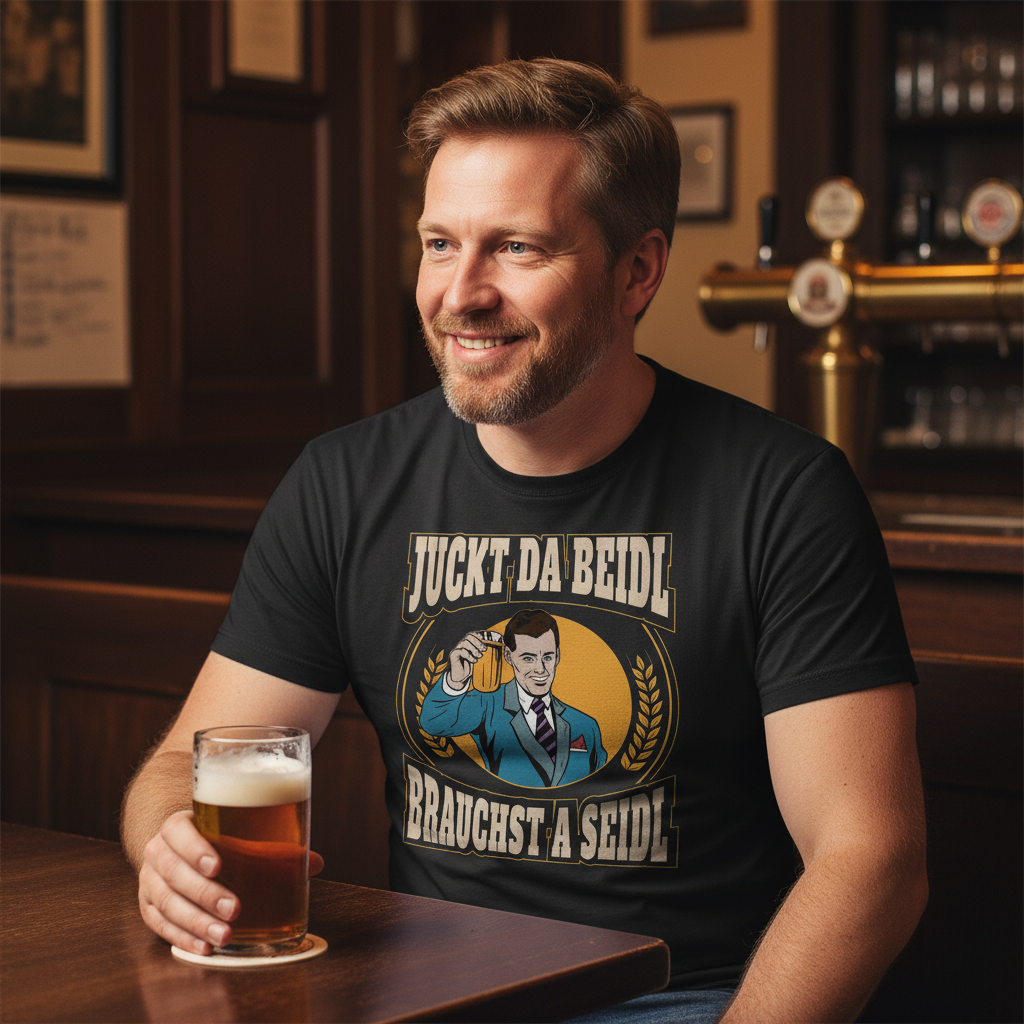 Juckt da Beidl brauchst a Seidl - Herren Shirt