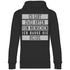 Es gibt zwei Arten von Menschen - Unisex Hoodie Black