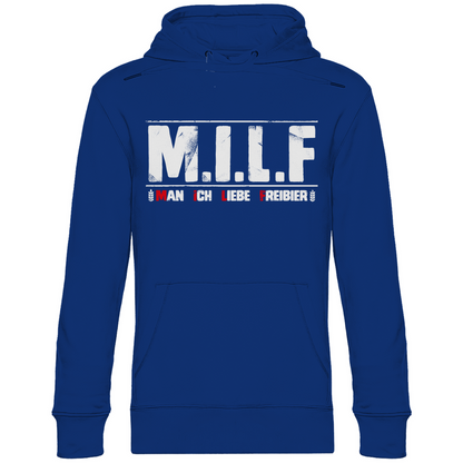 MILF man ich liebe Freibier - Unisex Hoodie Royal