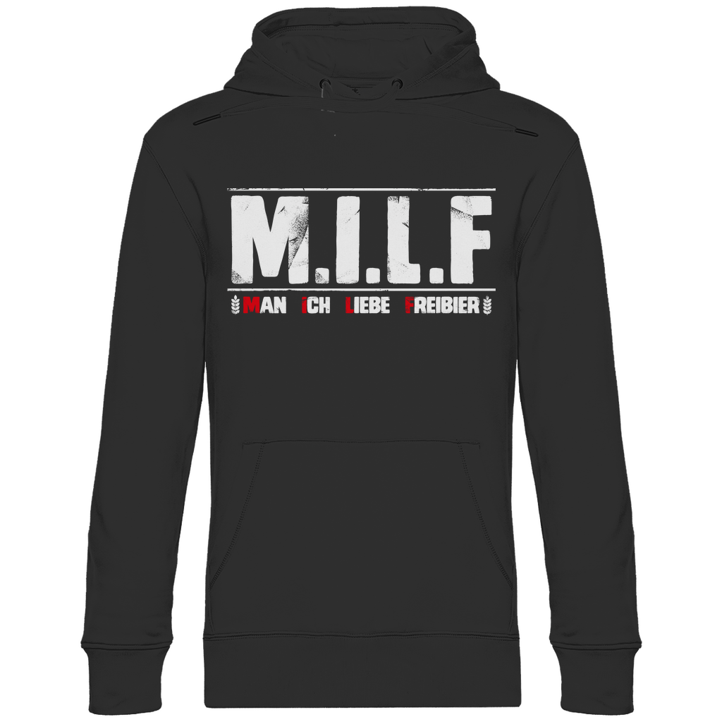 MILF man ich liebe Freibier - Unisex Hoodie Black