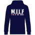 MILF man ich liebe Freibier - Unisex Hoodie Navy Blue
